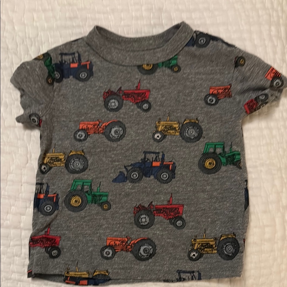 Chaser Kids Gray Tractor Tee